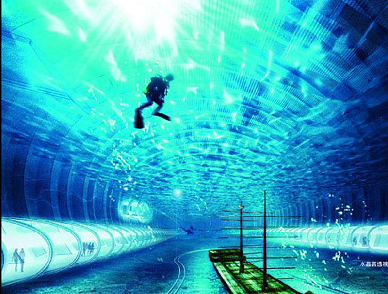 " كنوز المتاحف" في أكبر عشرة متاحف متميزة في الصين－متحف بايهيليانغ تحت الماء 