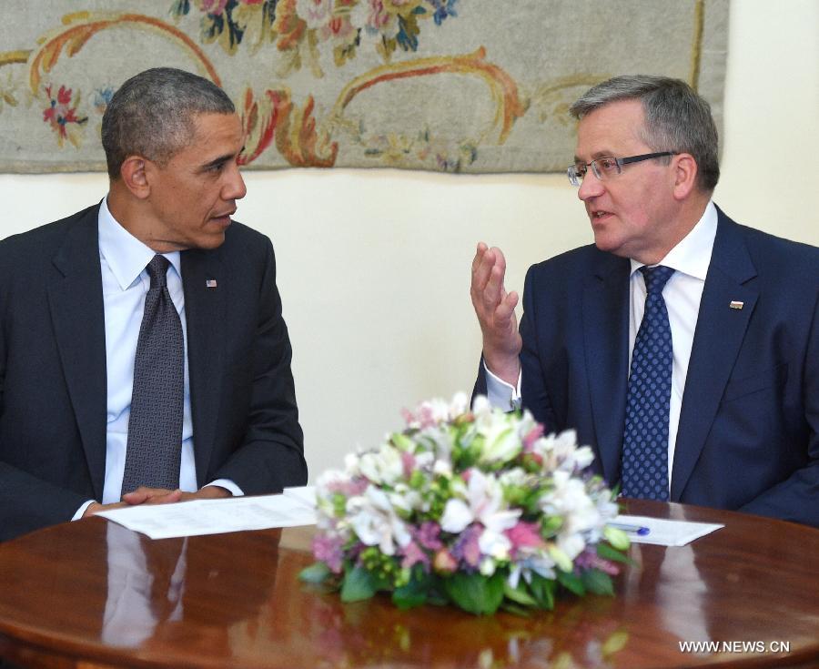 أوباما يؤكد مجددا التزام الولايات المتحدة الأمنى تجاه وسط وشرق أوروبا