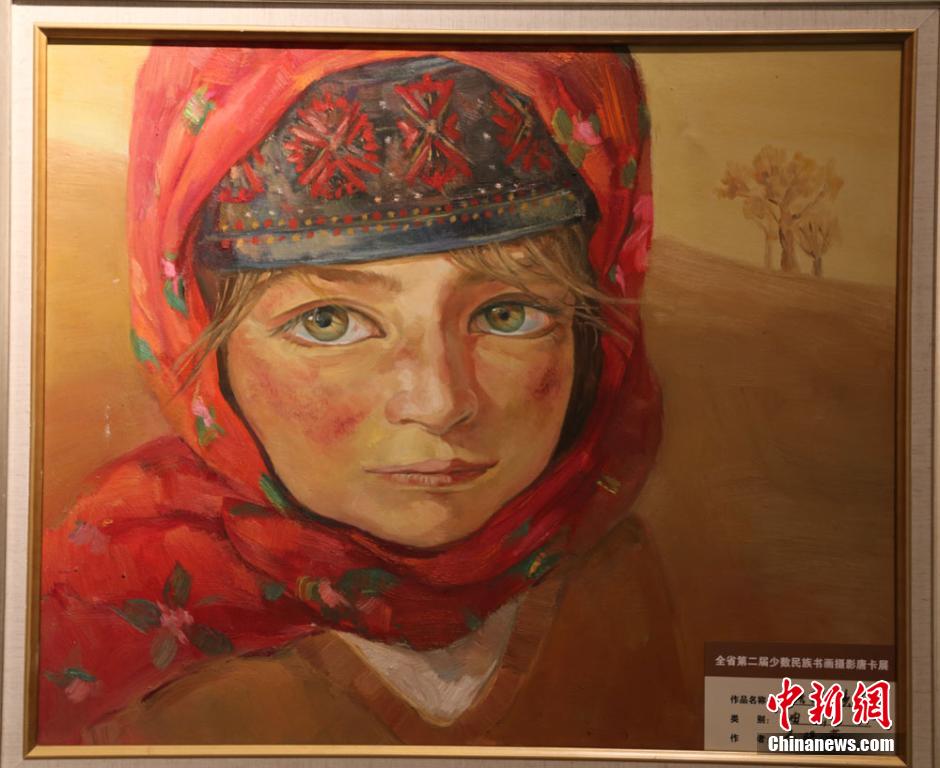 افتتاح معرض اللوحات والتصوير للأقليات القومية الصينية في مقاطعة قانسو 