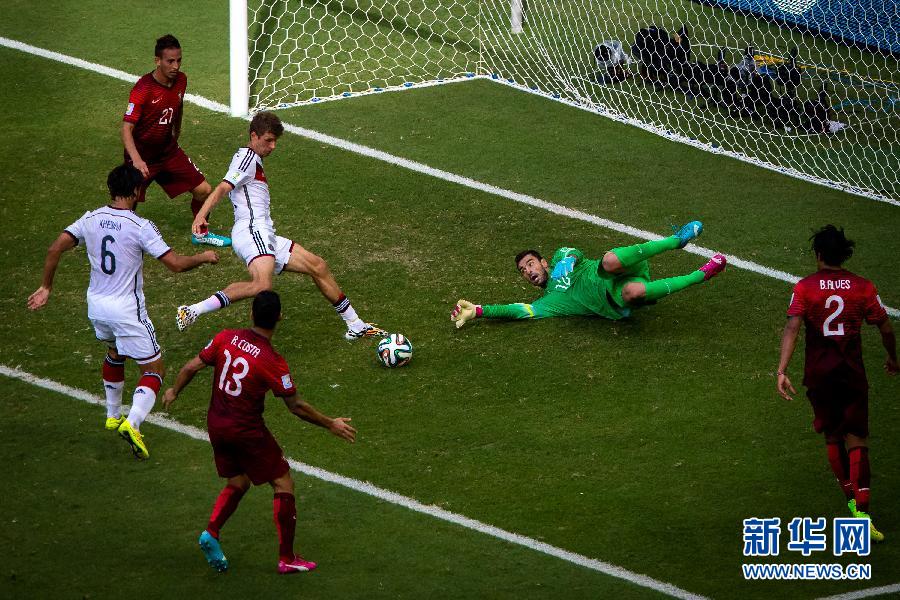 المنتخب الألماني يفوز على المنتخب البرتغالي بنتيجة 4-0