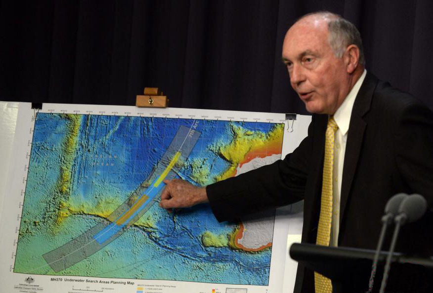 استراليا تعلن عن منطقة جديدة للبحث عن الطائرة الماليزية المفقودة