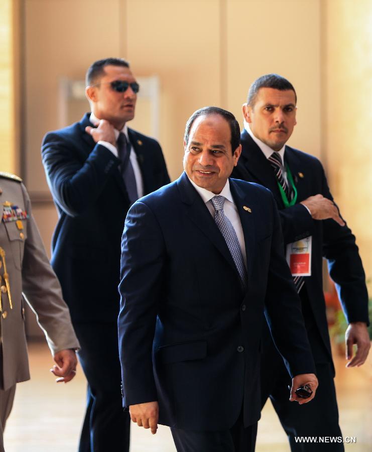 الرئيس المصري يحث على "حلول أفريقية" خلال قمة الاتحاد الأفريقي