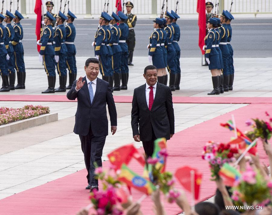 الصين واثيوبيا تتعهدان بتعزيز التعاون
