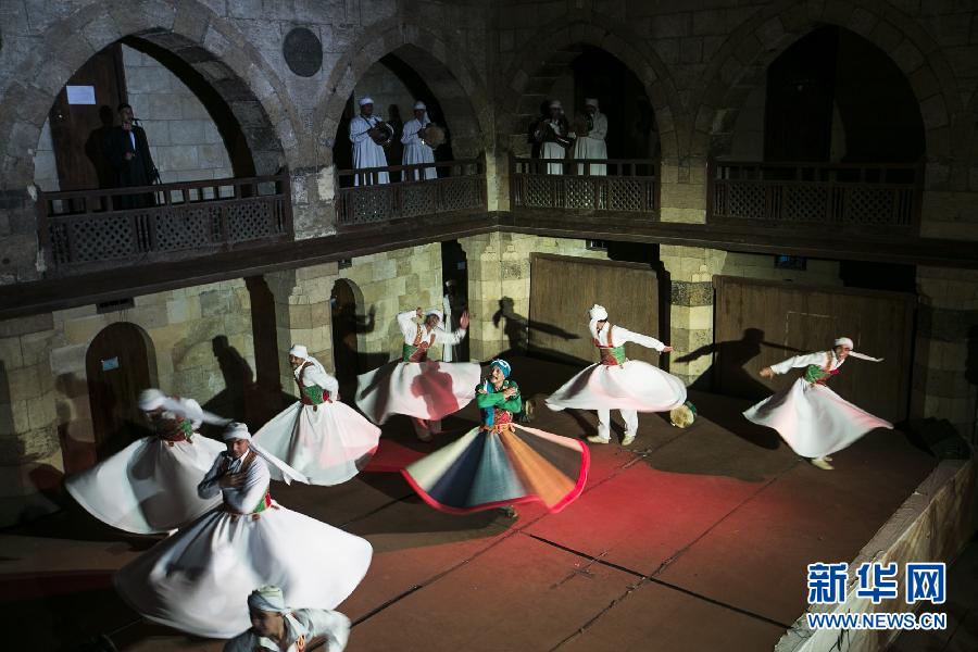 الرقص الصوفي في ليلات رمضان 