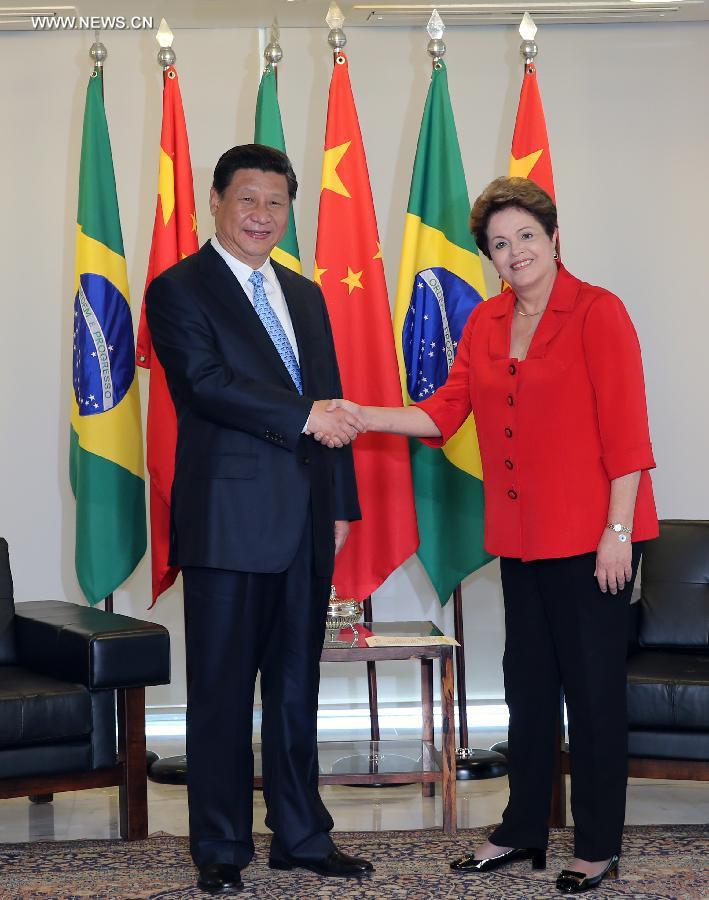 شي يشيد بالصين والبرازيل "كمجتمع ذي مصير مشترك"