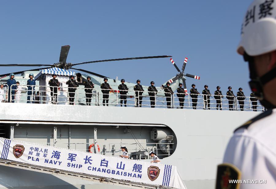 الصين ترسل أسطول الحراسة الثامن عشر إلى المياه الصومالية
