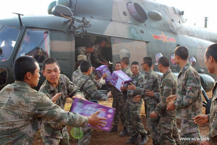 تقرير إخباري: جهود الإغاثة أولوية عسكرية في أوقات السلم