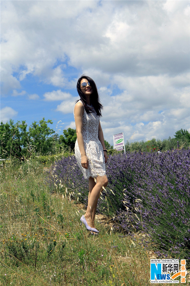 البوم صور ممثلة صينية قاو يوان يوان في اوربا