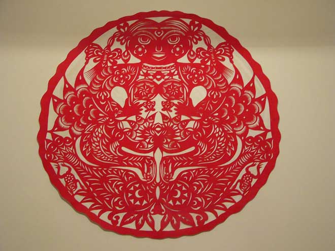 فن المقصوصات من إبداعات محافظة انساي  