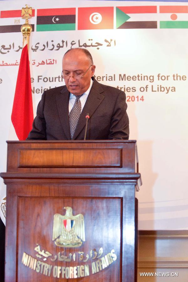 دول جوار ليبيا تقر مبادرة مصرية لاستعادة دور الدولة الليبية ووقف الأعمال المسلحة