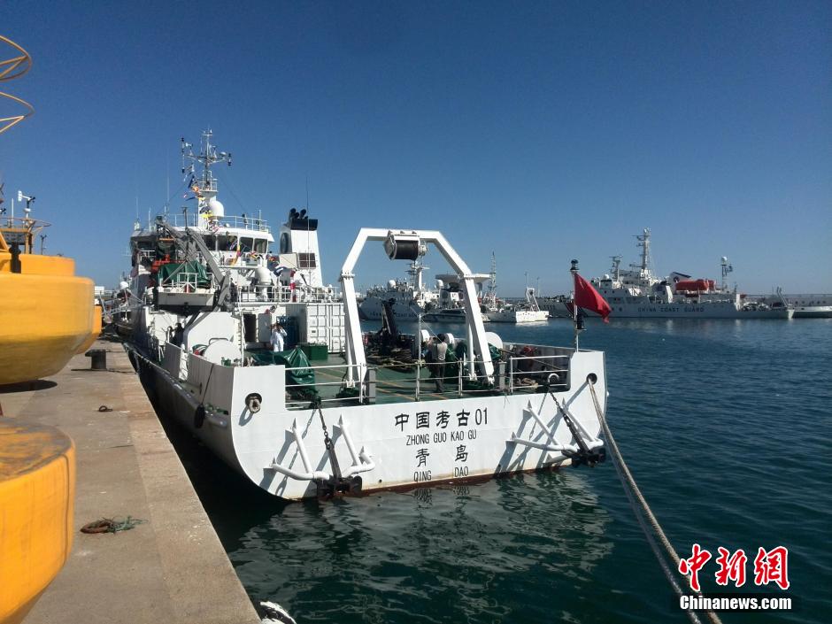 أول سفينة للإستكشافات الأثرية الصينية تحت الماء تنطلق من تشينغداو