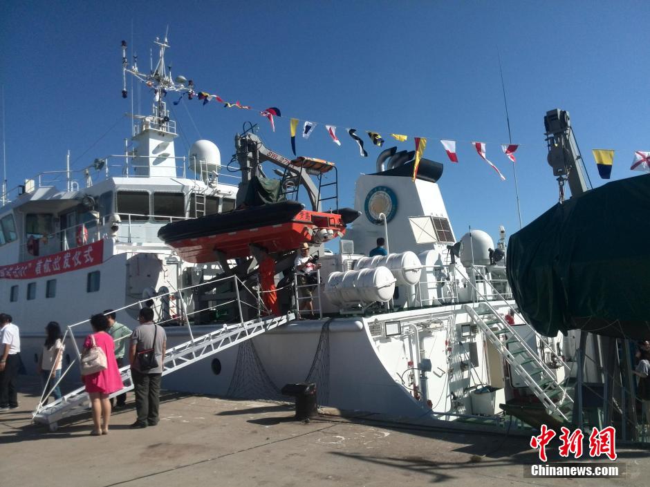 أول سفينة للإستكشافات الأثرية الصينية تحت الماء تنطلق من تشينغداو