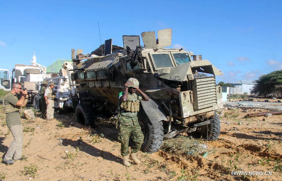 مقتل 12 مدنيا في تفجير انتحاري استهدف قوات حفظ السلام بالصومال