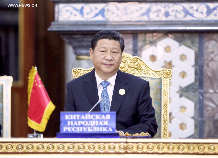 الرئيس الصيني يقترح معاهدة لمكافحة التطرف