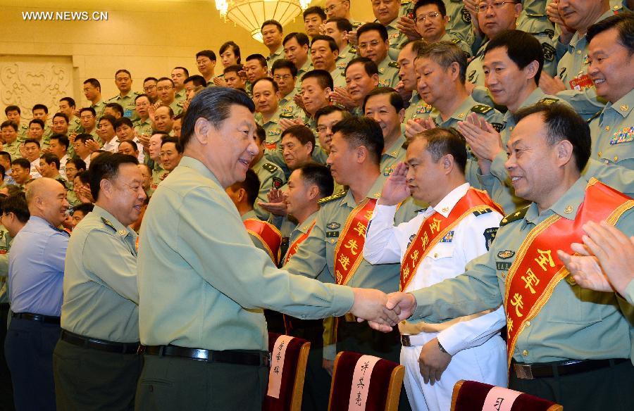 الرئيس الصيني يشدد على ولاء قيادة الجيش للحزب