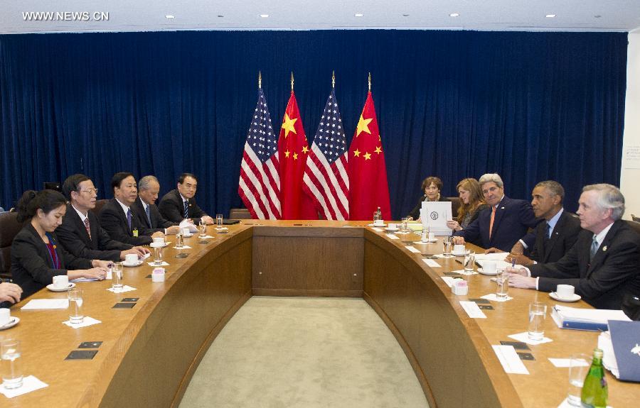الصين والولايات المتحدة تتعهدان بتعزيز التعاون في التحرك العالمى لمواجهة التغير المناخي