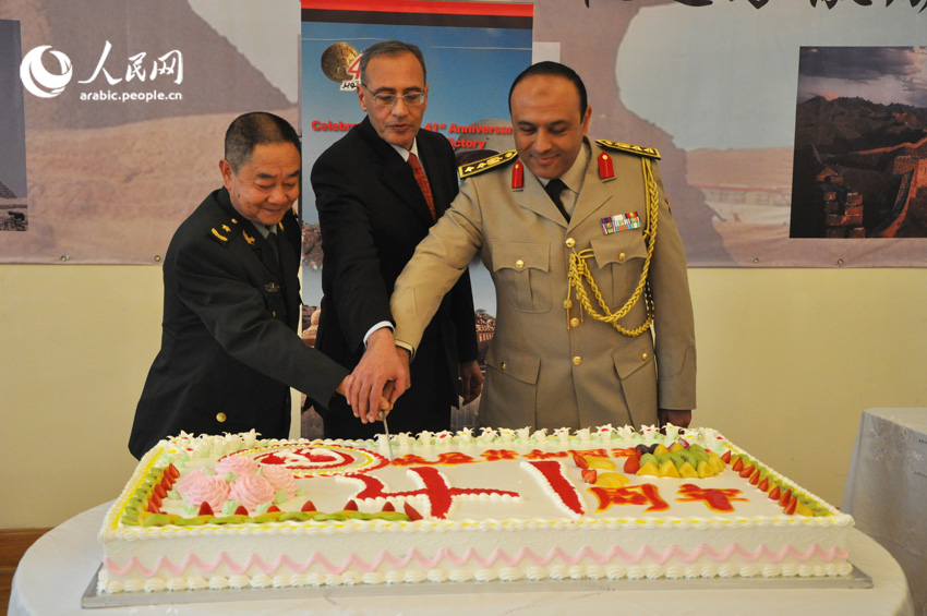 احتفال السفارة المصرية ببكين بالذكري الحادية والأربعين لانتصارات السادس من أكتوبر