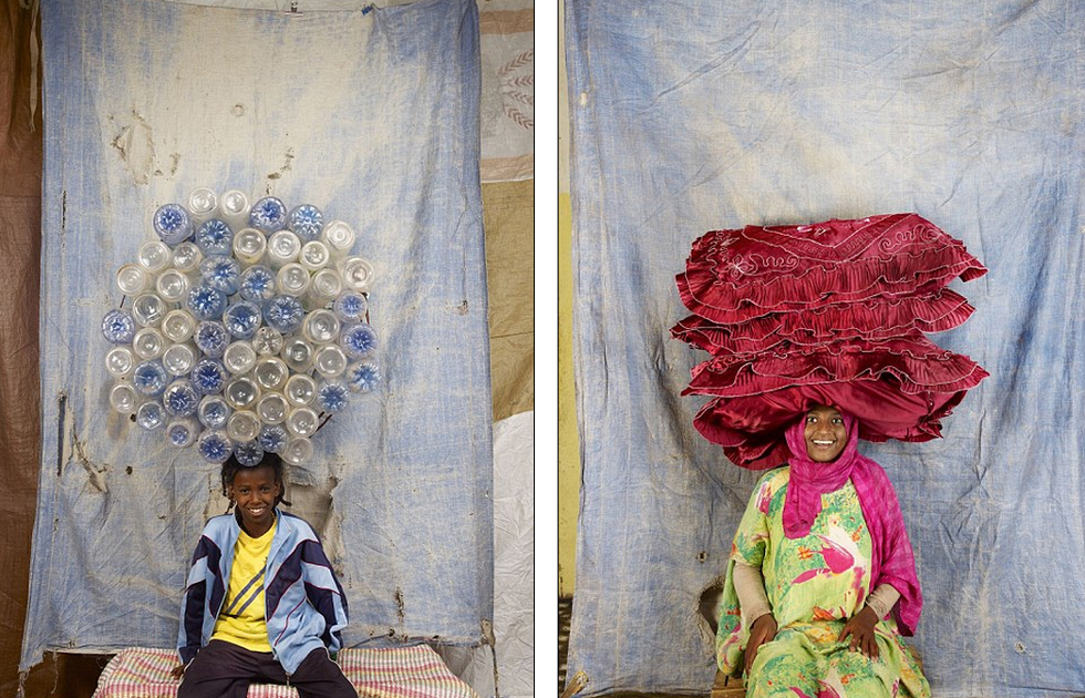الناس القادرون على رفع أشياء ثقيلة على رؤوسهم في العالم