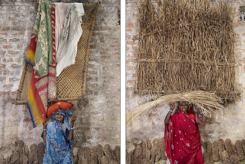 الناس القادرون على رفع أشياء ثقيلة على رؤوسهم في العالم