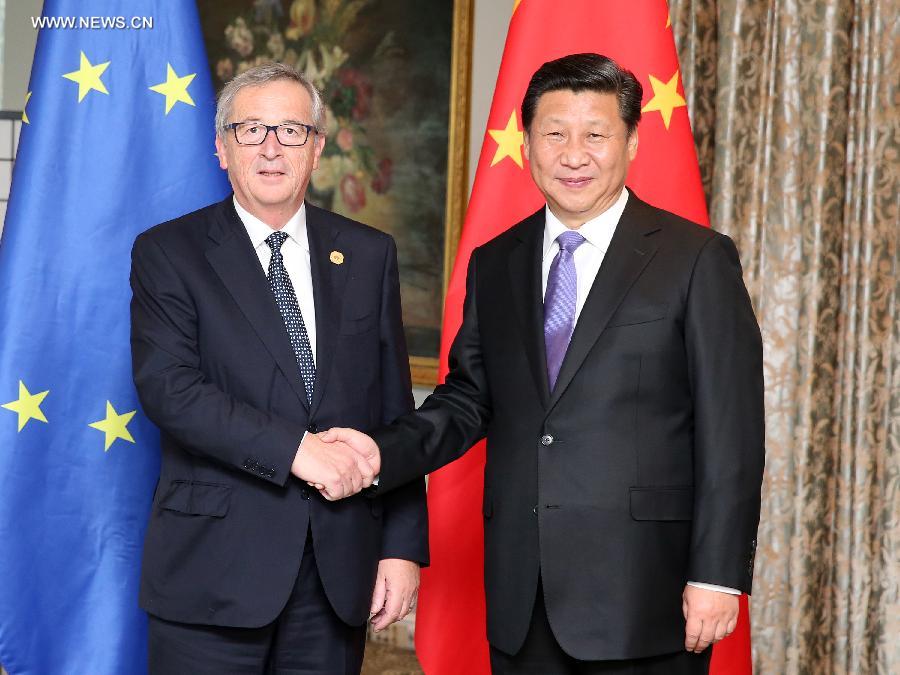 الرئيس شي يؤكد على التعاون بين الصين والاتحاد الأوروبي