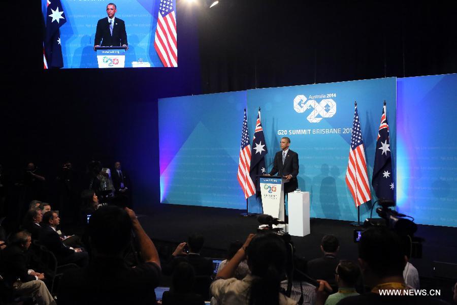 أوباما: قمة مجموعة العشرين في بريسبان مثمرة