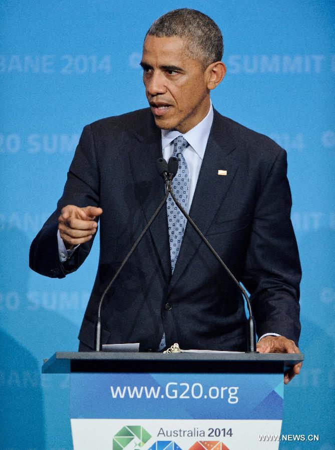 أوباما: قمة مجموعة العشرين في بريسبان مثمرة