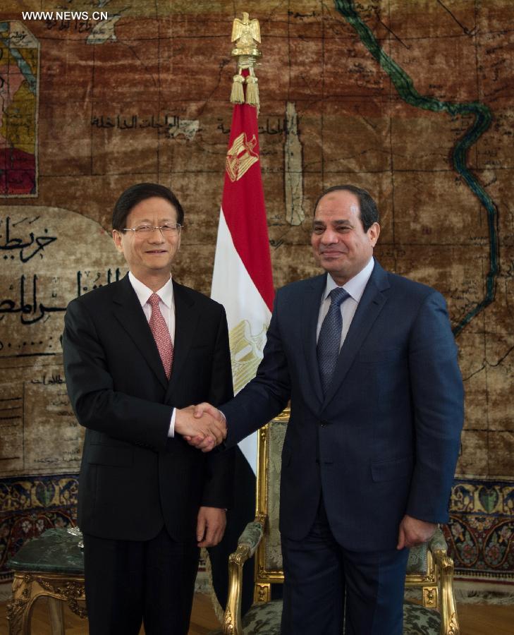 الصين ومصر تتفقان على تعزيز التعاون الاستراتيجي في مختلف المجالات