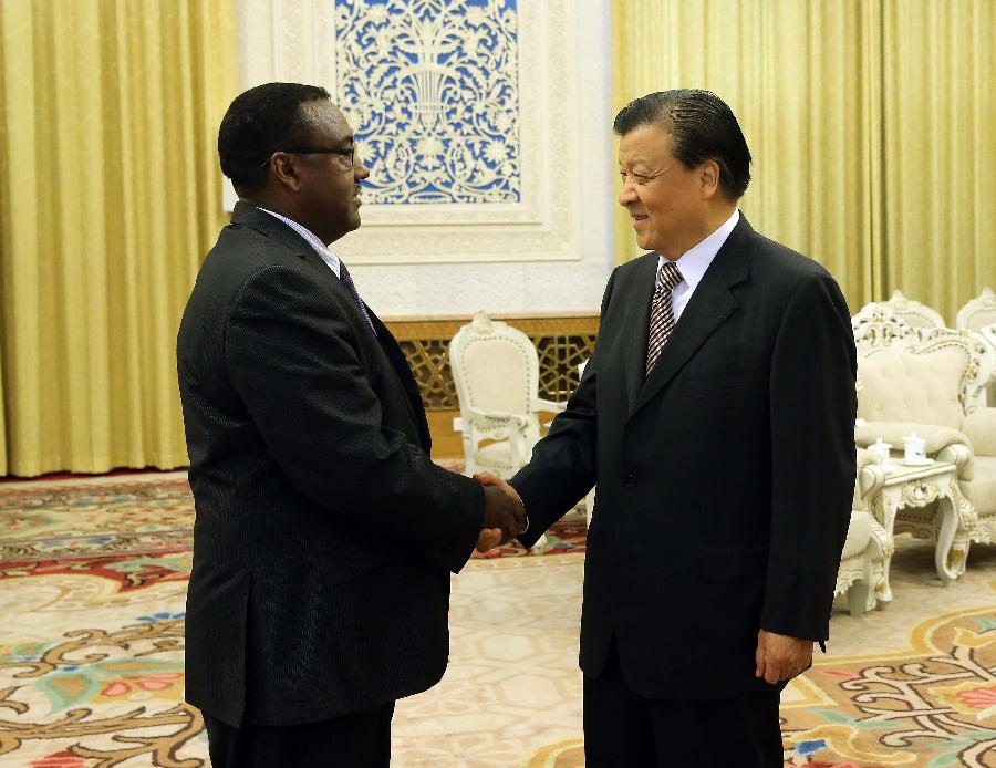 زعيم كبير بالحزب الشيوعى الصينى يتعهد بإقامة علاقات أقوى مع اثيوبيا