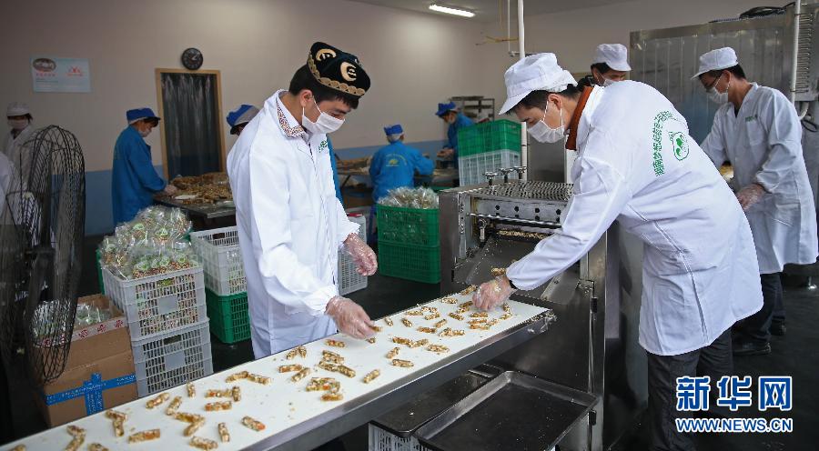 منتجات جديدة ل"أمير حلويات شينجيانغ " تنقل طاقة إيجابية