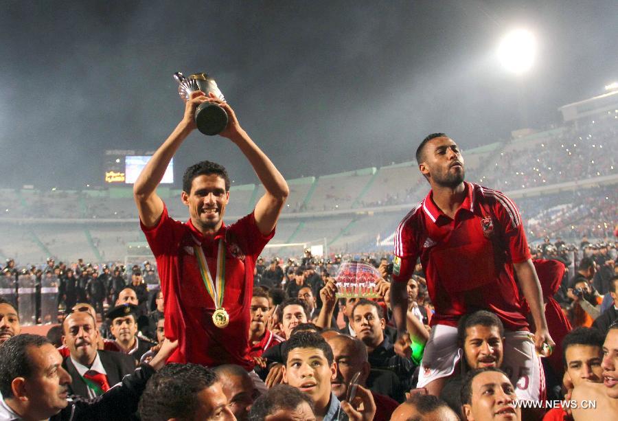 الأهلي المصري يفوز بكأس الكونفدرالية الأفريقية بعد تغلبه على سيوى سبور