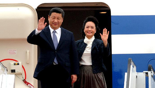 وصول الرئيس الصيني إلى ماكاو احتفالا بمناسبة الذكرى السنوية الـ15 لعودة ماكاو