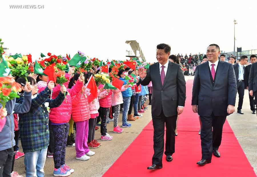 تقرير اخباري: الرئيس شي يغادر ماكاو بعد زيارة ناجحة