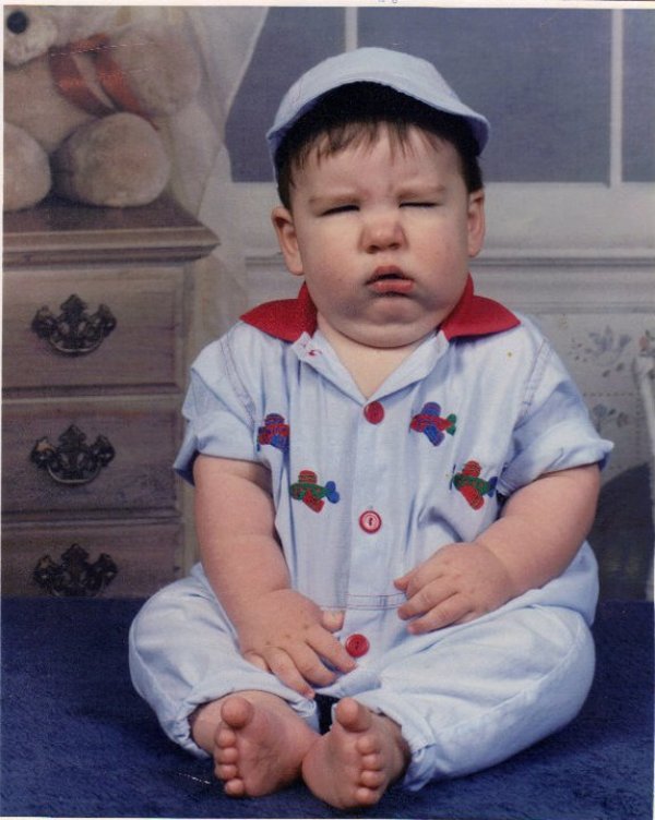 تعابير وجه ظريفة جدا للأطفال