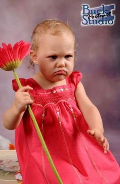 تعابير وجه ظريفة جدا للأطفال