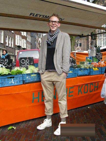 رجل أمستردام، هولندا