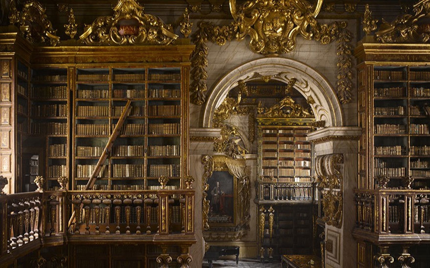 مكتبة الباروك ـ مدينة كويمبرا البرتغالية