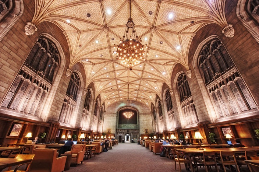 مكتبة جامعة شيكاغو ـ ولاية شيكاغو الأمريكية