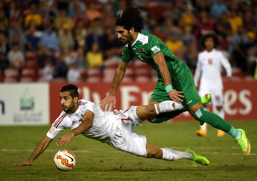 كأس آسيا: المنتخب الإماراتي يتغلب على المنتخب العراقي في النهائيات