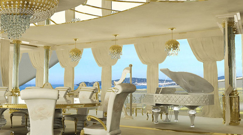 أفخر سفينة سياحية في العالم تمنع دخول الرجال