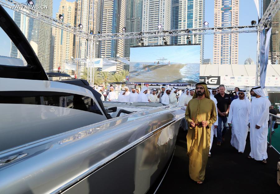انطلاق معرض دبي العالمي للقوارب واليخوت