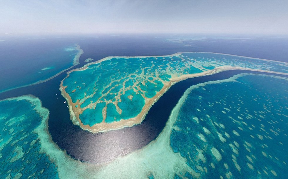 الحاجز المرجاني العظيم في استراليا