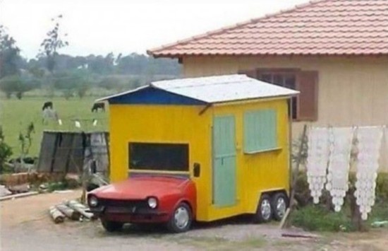 صور مضحكة: هذه سيارات منزلية متنقلة حقيقية!