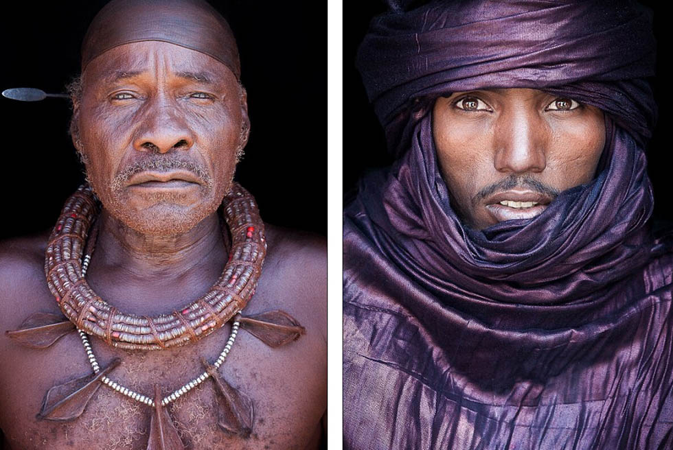 الجمال الافريقي الاصيل .. مصور بريطاني يلتقط صورا لوجوه السكان الأصليين في القارة السمراء