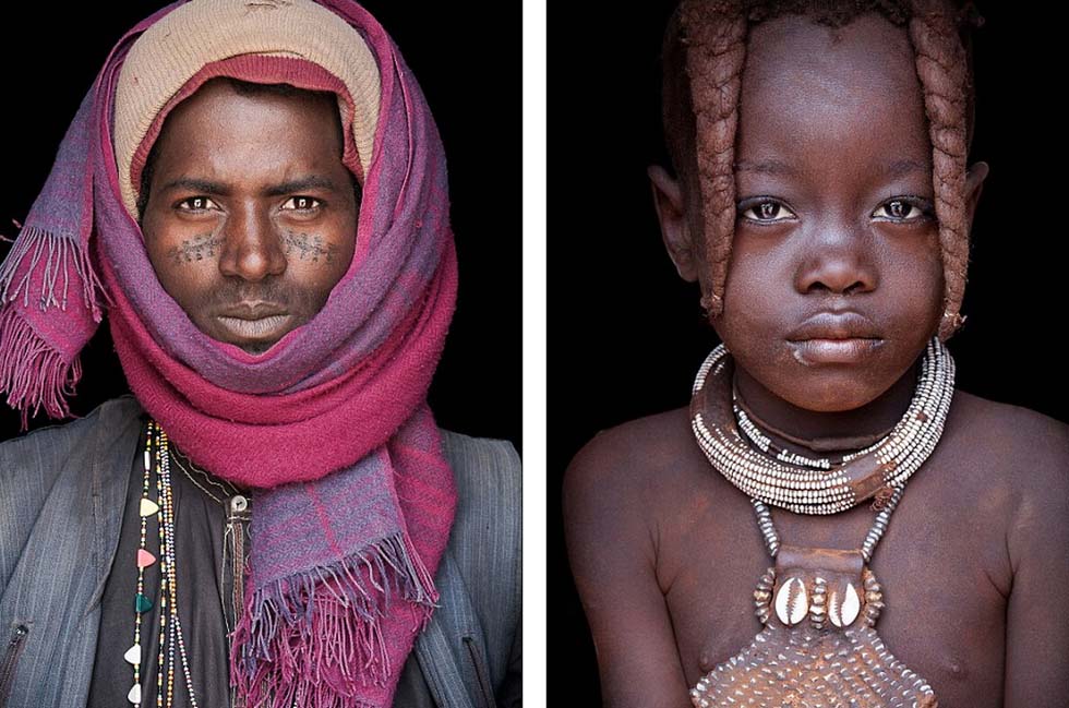 الجمال الافريقي الاصيل .. مصور بريطاني يلتقط صورا لوجوه السكان الأصليين في القارة السمراء
