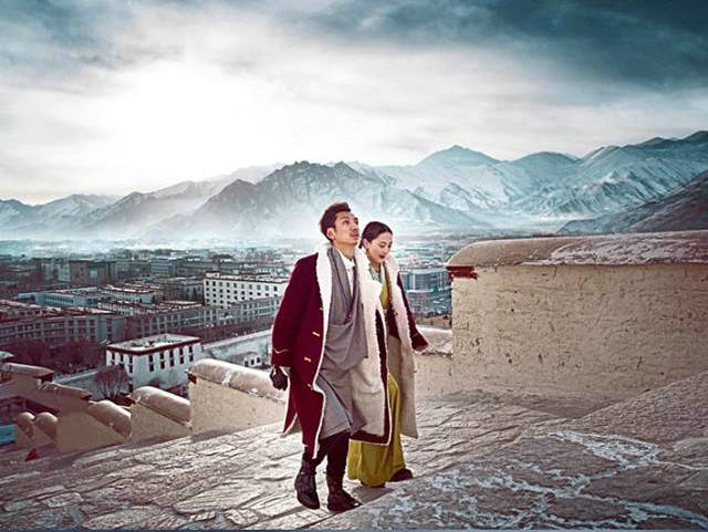  ألبوم صور زوجين من التبت تلقى تداولا واسعا على وسائل التواصل