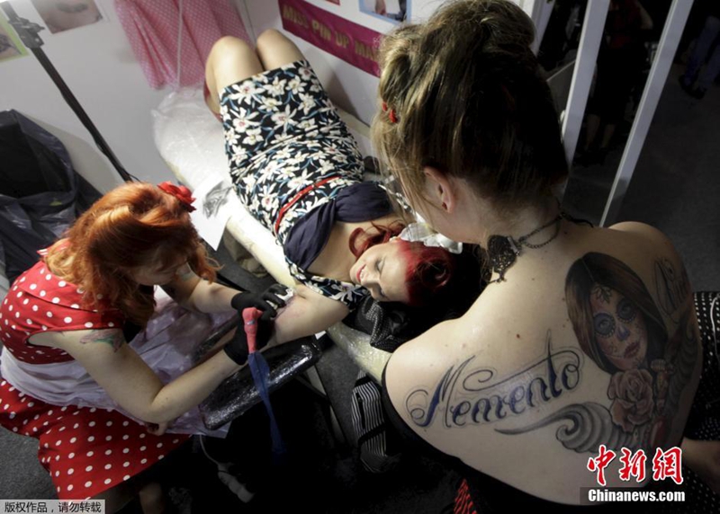 ليوبليانا تجذب عشاق فنون الوشم