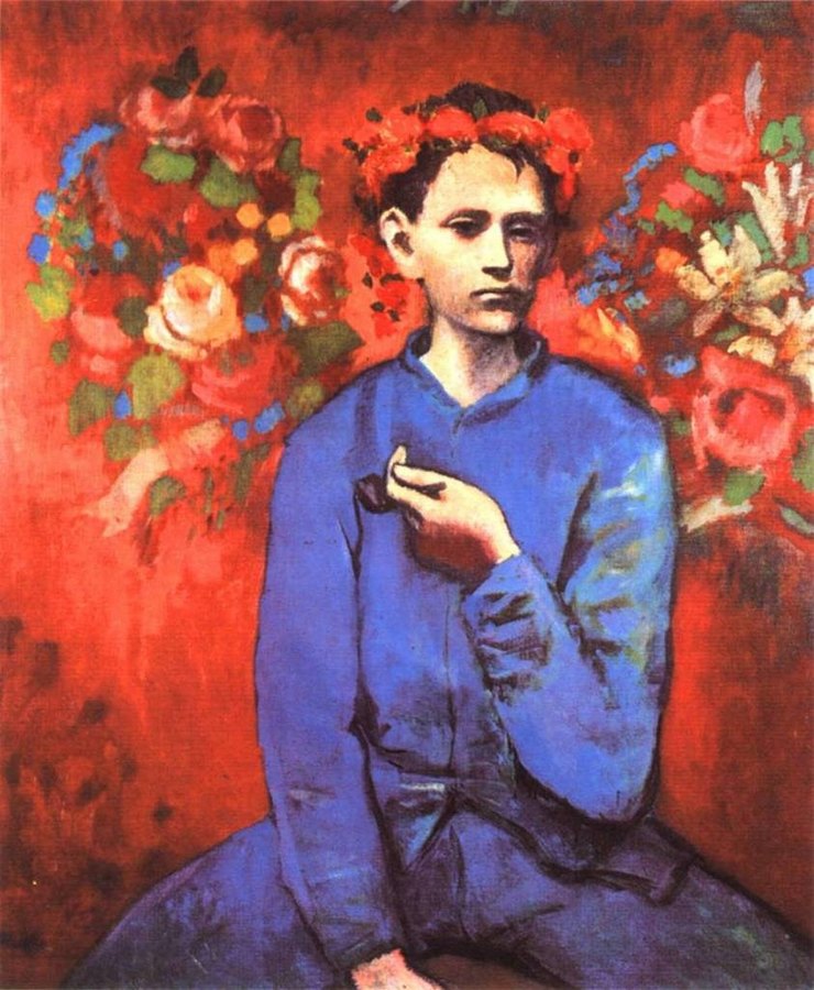 لوحة "الصبي صاحب الغليون" للرسام الإسباني بيكاسو، بيعت بسعر 104 ملايين دولار