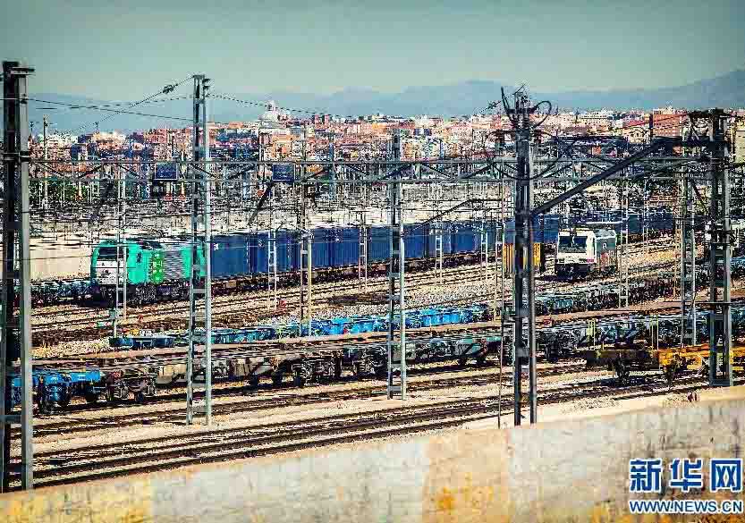 أطول خطوط السكك الحديدية للشحن في العالم تربط بين إيوو الصينية وأسبانيا