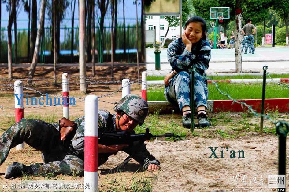 قصة حب جندي وجندية، فرقهما العمل وجمعهما "الفوتوشوب"