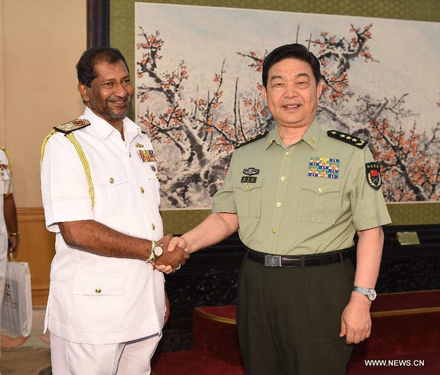 الصين وسريلانكا تتعهدان بتقوية التعاون العسكري